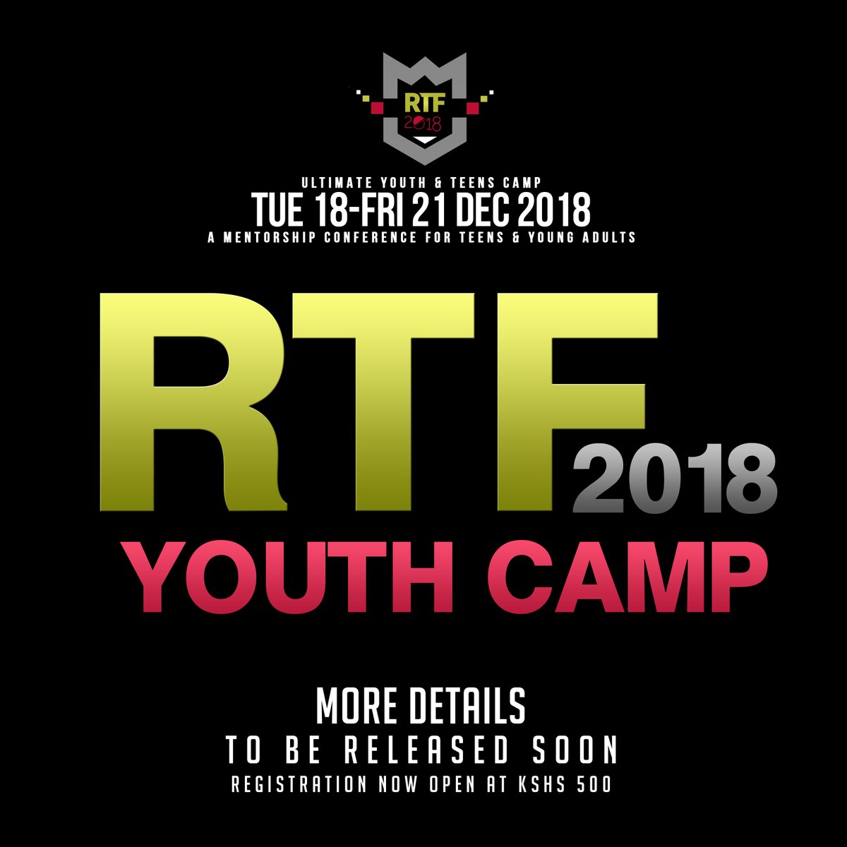 JasiriTeenFest's tweet photo. More details to come on this exciting news!  If you have any questions, you may contact 0722925031. #RTF2018 https://t.co/FVwy4btrGC