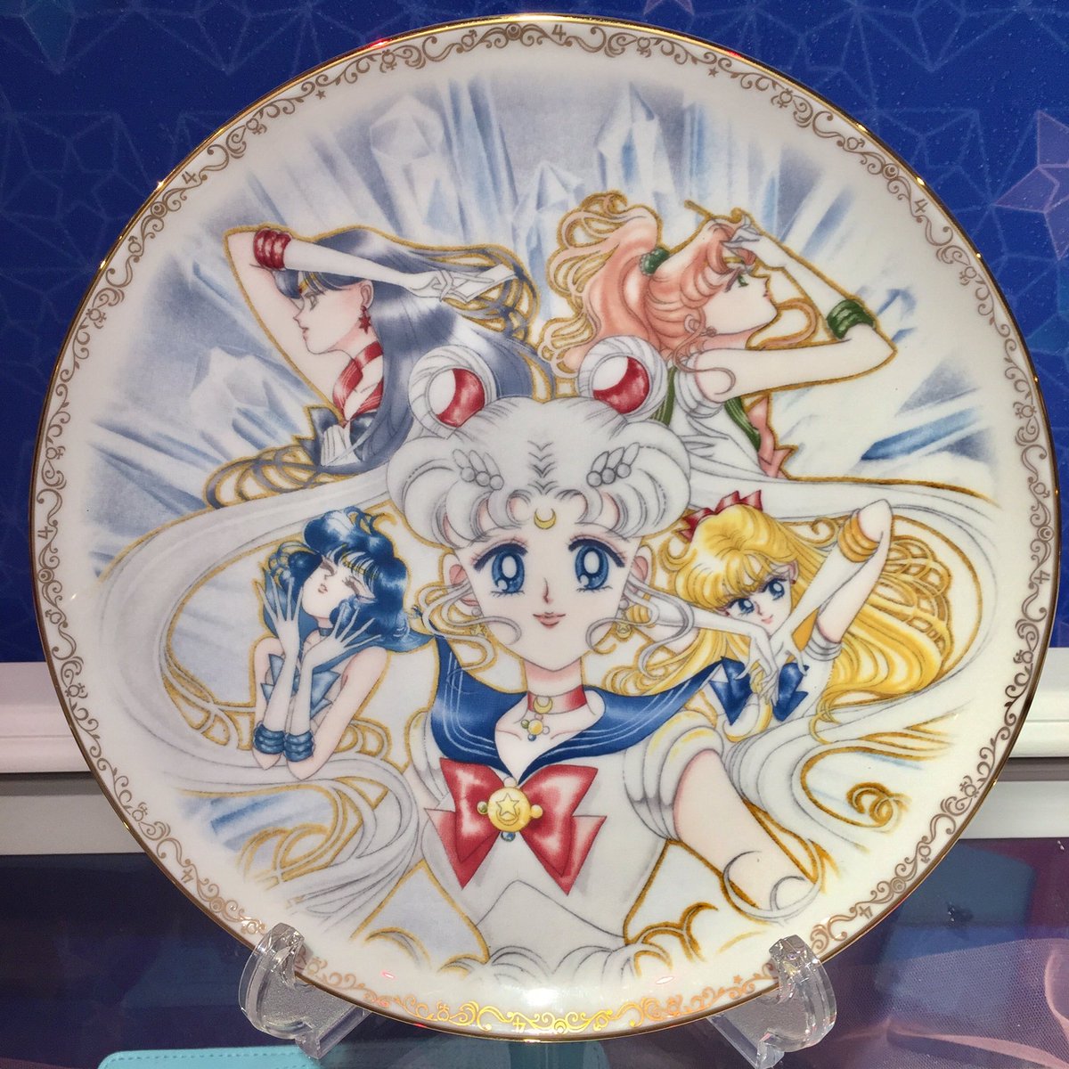セーラームーンストアで展示中☆.+:° ・ファンクラブ限定 ノリタケ