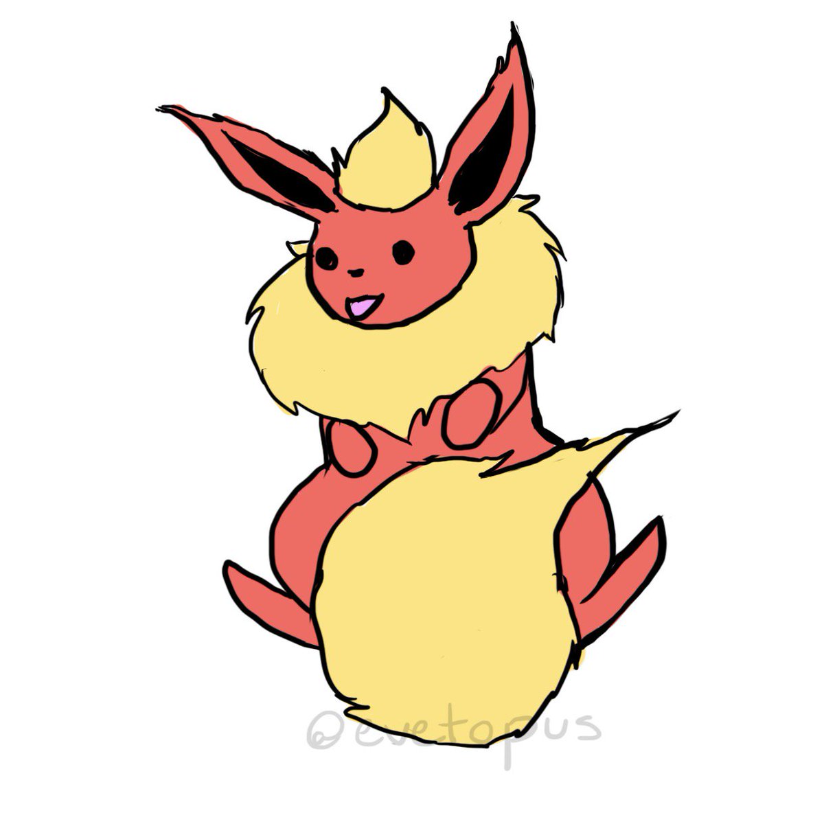 evetopus's tweet photo. Some doodled #eevee mleps for all the #eeveelutions > v< #pokemon #vaporeon #jolteon #flareon https://t.co/C5C6bvQHiF