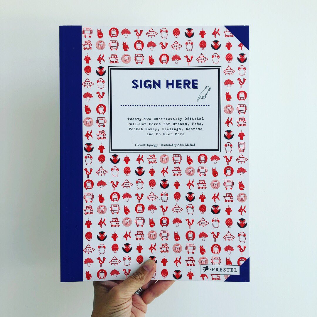 bookgiftblogger's tweet image. Totally awesome unofficially official pull-out forms of the highest importance. From feelings, best friends, pocket money to your wildest dreams #SignHere has it all @GDjanogly &amp;amp; #adelemildred @Prestel_UK