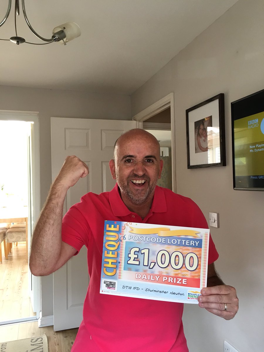 Timtonks01's tweet photo. @PostcodeLottery someone’s ringing MY bell! https://t.co/cDy5wDplex