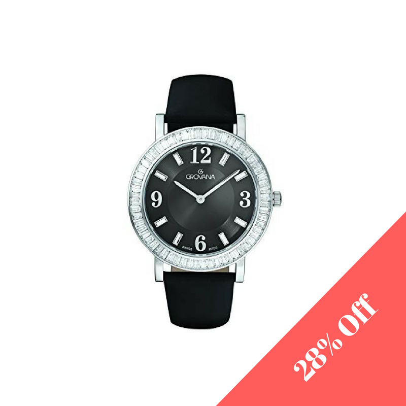 49FoldDeals's tweet photo. 28% off on https://t.co/C4rRoCHFlk Grovana 'Contemporary' Swiss Quartz Stainless Steel and Leather Casual #Watch. #Deals https://t.co/Cinz7s3crd