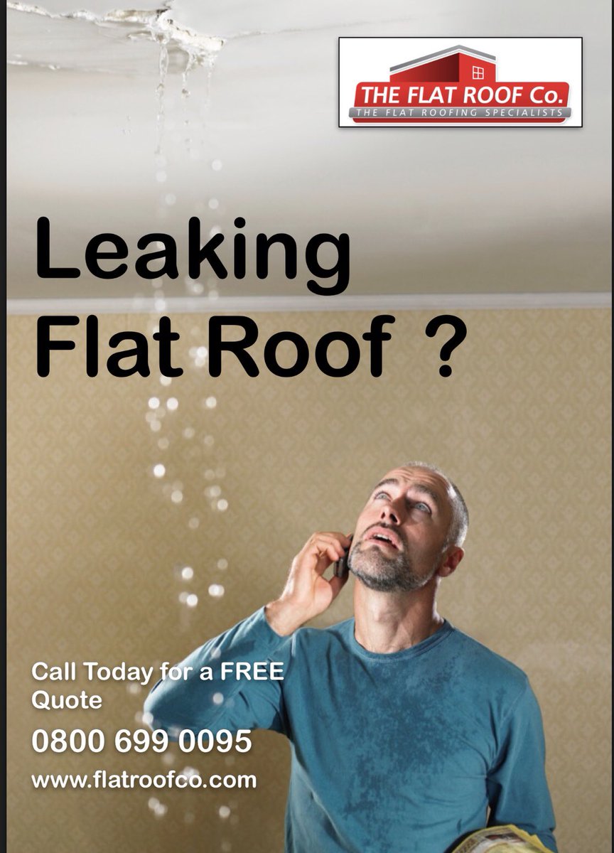 flatroofco's tweet image. Leaking flat roof? 
#flatroofco #flatroofing #stormdamage #centralscotland #oncall