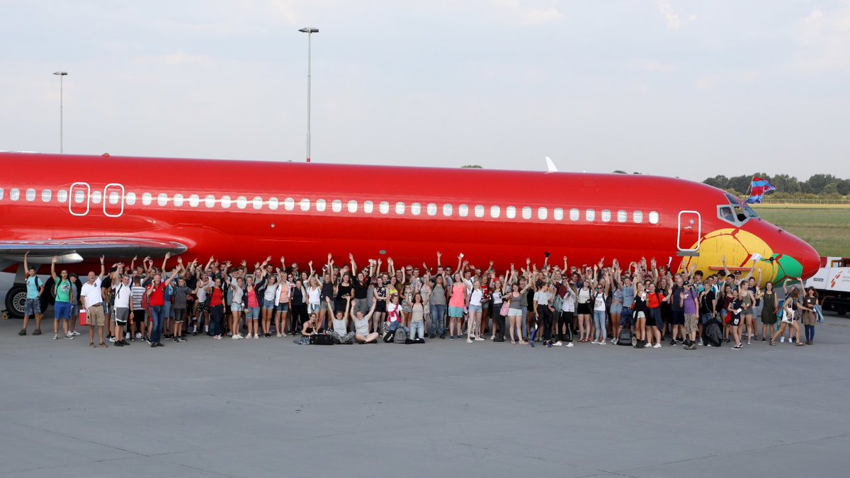 De eerste vlucht vanaf <a href="/AirportEelde/">Groningen Airport Eelde</a> met onze trainees is vanochtend vertrokken richting Stavanger! Morgen start voor hen de reis van hun leven. Eén die ze nooit meer vergeten! We wensen alle trainees ontzettend veel plezier en we zien jullie op 3 augustus in Harlingen! #TSRH2018
