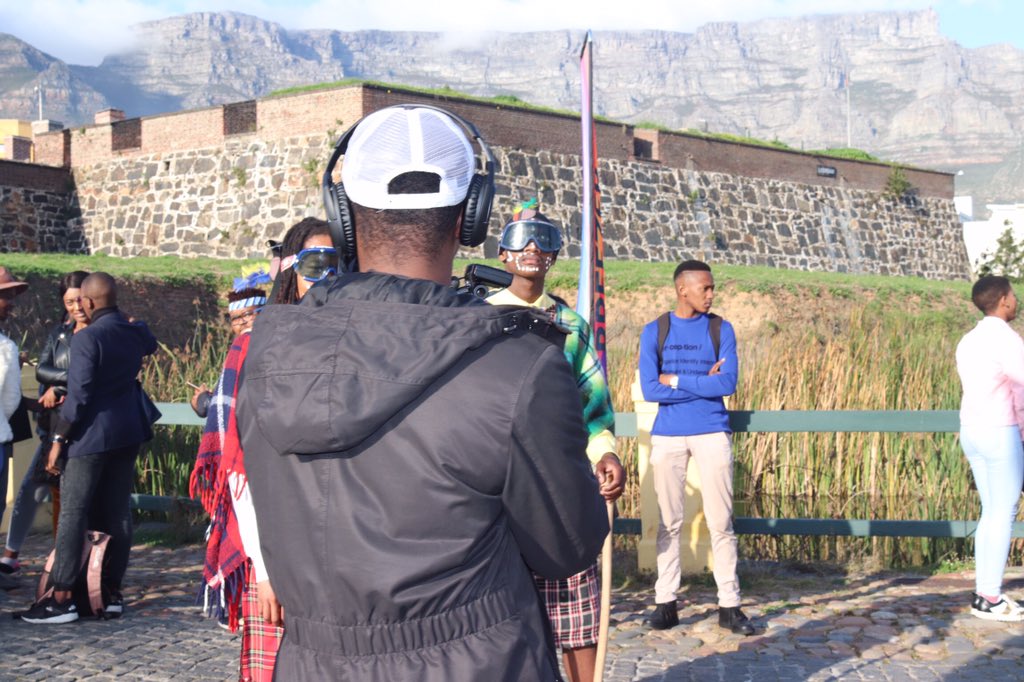 MTVBaseSouth's tweet image. This is how you #LiveLifeInColour at the #MTVBaseVJSearch in association with #Breezer.