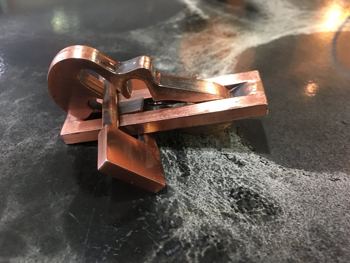 金輝 発達障害アートカフェバー 大阪 On Twitter この知恵の輪は戻す方が難しい知恵の輪です