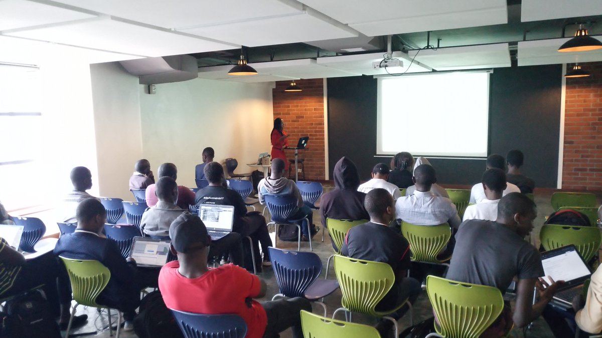 GDG_Nairobi's tweet photo. AI for Everyone by Felicity Mecha! #ioextended2018 #Nairobi https://t.co/jUCgcMEPfg