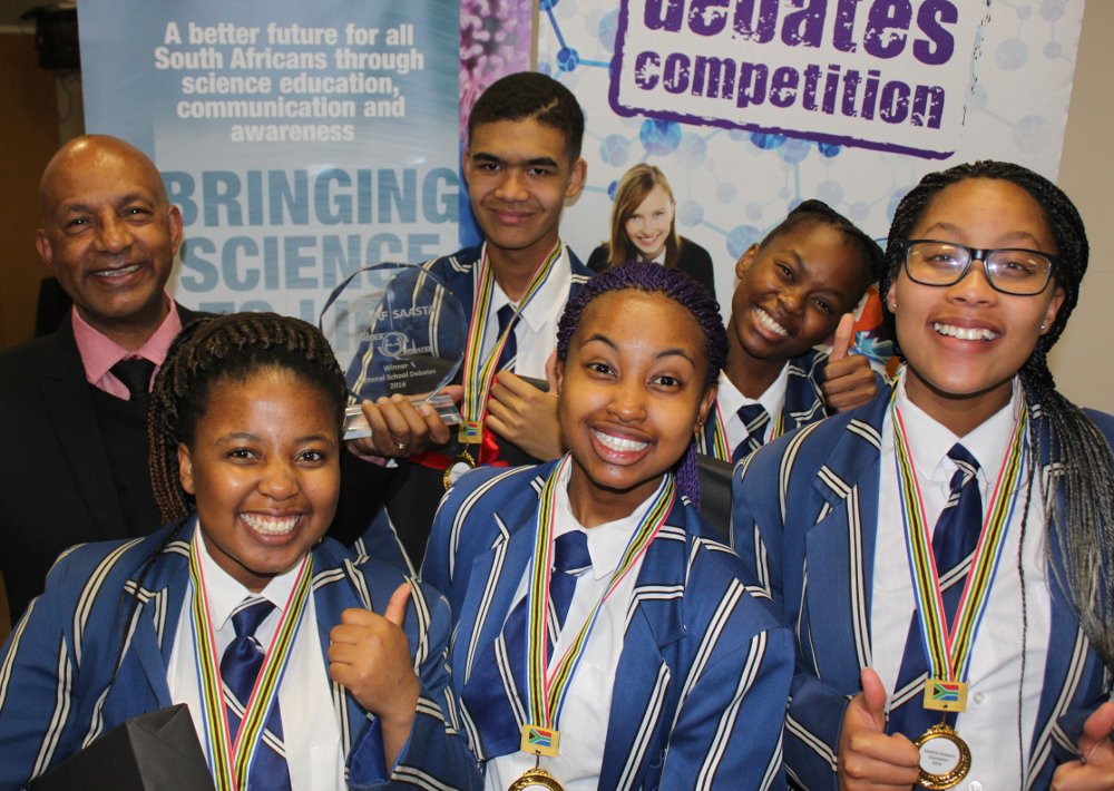 NRF_SAASTA's tweet photo. As part of #NSW2018 the National Science School Debates competition kicks off today around the country with provincial workshops
https://t.co/03nwILKA98 #SASciWeek https://t.co/10R6pgWiUg