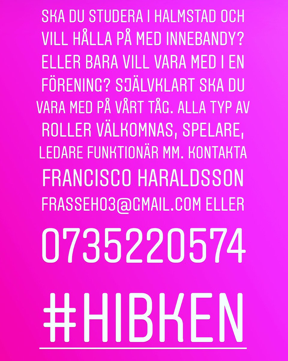 Häng med, det kommer bli kul!
