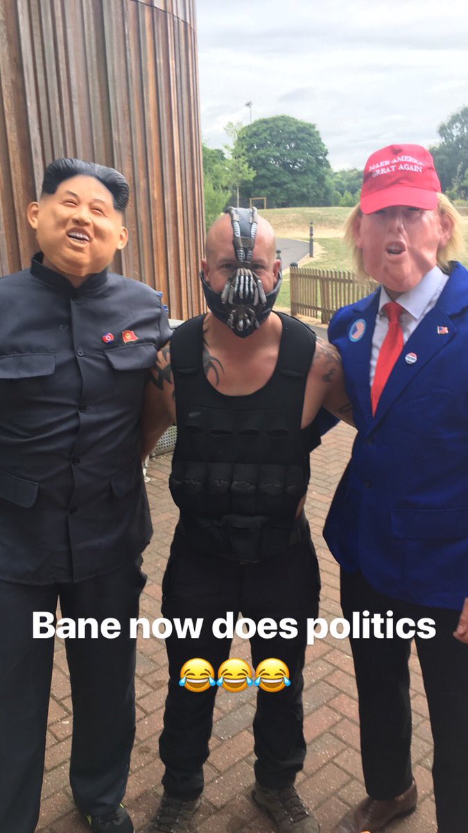 When Bane did #politics 😂