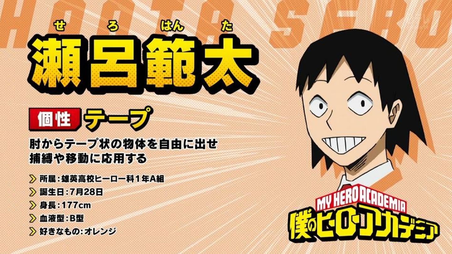 7月28日は瀬呂範太の誕生日 - Search / X