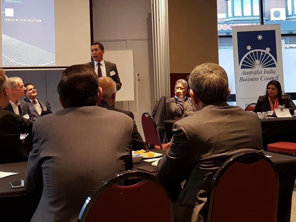 ⁦<a href="/intersective/">Intersective</a>⁩ at the ⁦@AIBC_Ltd⁩ with ⁦<a href="/cgisydney/">Consulate of India in Sydney</a>⁩ at the vibrant education workshop looking at the ats to scale the india-australia education and employability skills engagement