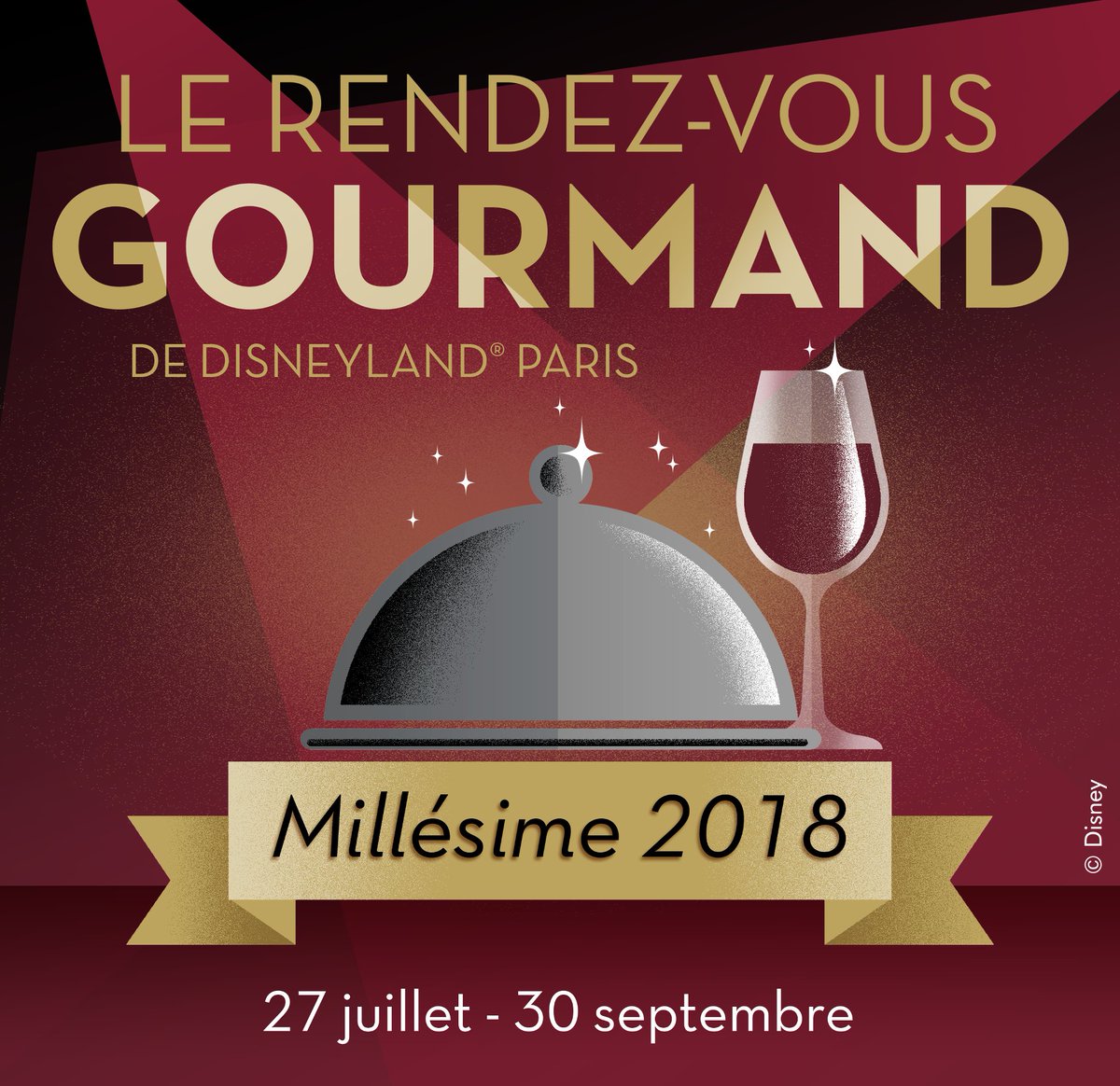 DisneylandParis's tweet photo. Cet été, que diriez-vous de partir pour un délicieux voyage culinaire à travers la gastronomie française et les spécialités européennes ? 🍴
Préparez vos papilles pour le Rendez-vous Gourmand de Disneyland® Paris – Millésime 2018  jusqu’au 30 septembre 2018 🧀🍷 https://t.co/ahEXg8WVKn