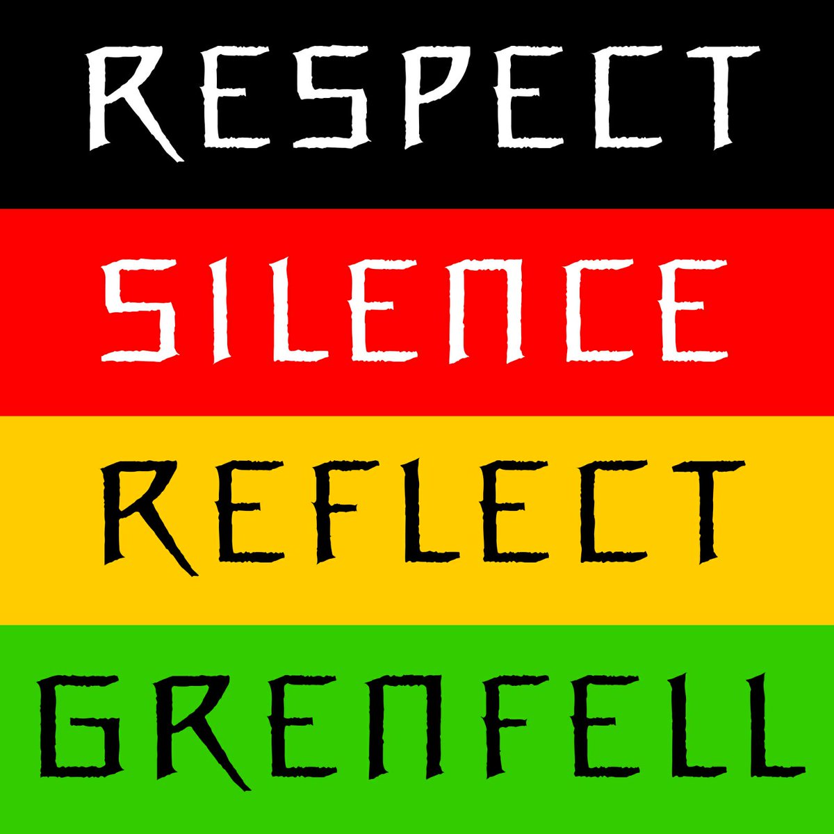 NOTTING HILL CARNIVAL 
* A 72-second silence on Sun & Mon @3pm. 
*  Lancaster West Estate will be cordoned off to the general public

*  Latimer Road station and Bramley Rd memorial area will be a place for reflection

* Everyone is encouraged to wear something #GreenforGrenfell