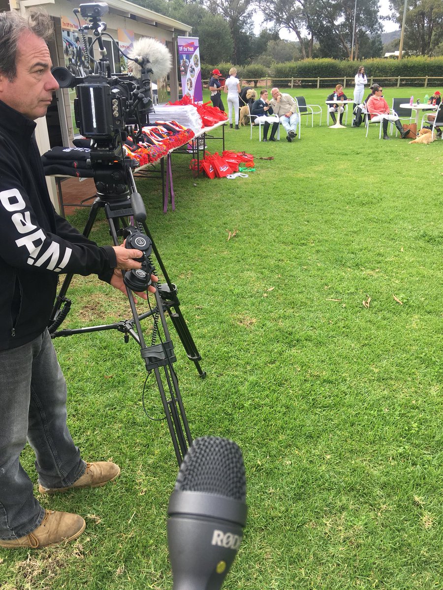 kate_bishop85's tweet photo. Where do all the #retiredracehorses go? I think I found many of them today at the #offthetrackwa Showman Day! Can’t wait to see the promo video for this - coming soon @OfficialRWWA https://t.co/r9v8oXcRMb