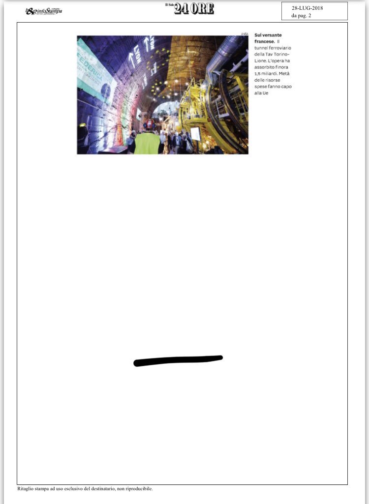Penso ad un investitore qualsiasi, #straniero : cosa starà pensando vedendo le incertezze su #Tav #Ilva #Tap ? Certo è che si guarderà bene da mettere mano al portafogli. A settembre lo #Spread ricomincerà a volare. E NON sarà colpa dell’ #Europa come qualcuno vorrà far credere !