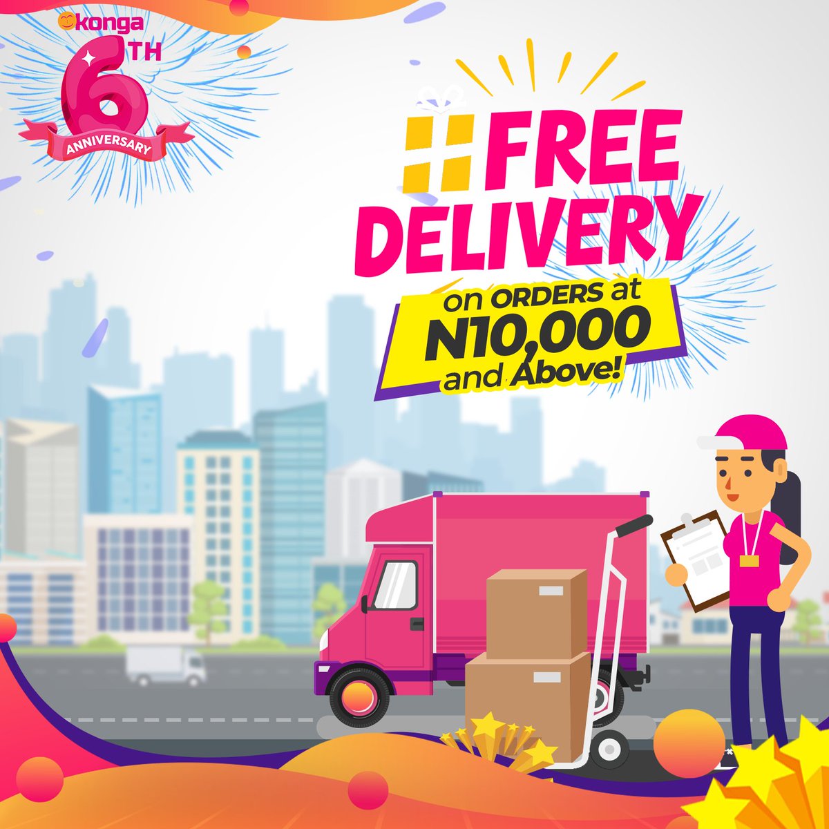 ShopKonga's tweet photo. It's FREE DELIVERY till the end of the month guys! Only shoppers of heavy items will enjoy this the most. ππ Click here to get deeper discounts ππΌ https://t.co/thWm4IGYha
Happy weekend shopping! #KongaIs6 #FreeDeliveryOnKonga https://t.co/G7rx3Am7vf
