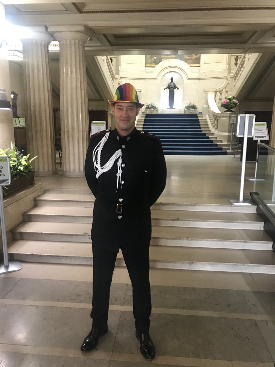 Sheriffs Guards #proud to support #nottspride today.