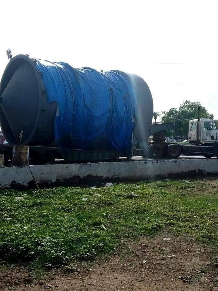 MrAbuSidiq's tweet photo. Equipment for the Mambilla Power Project rolling in. 

#PMBPower #YearOfInfrastructure https://t.co/CaBQPelJfc