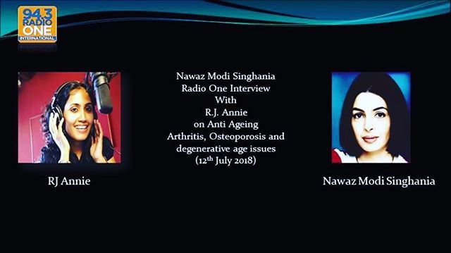 youtube.com/watch?v=NOGsiD… 
Nawaz Modi Singhania on a Radio one Interview with RJ Annie on Anti Ageing -  Arthritis, Osteoporosis and degenerative, age-related issues. 
#bodyart #fitness #exercise #workout #cardio #aerialarts #food #weight #dance #aqua #in… ift.tt/2vbc72Y