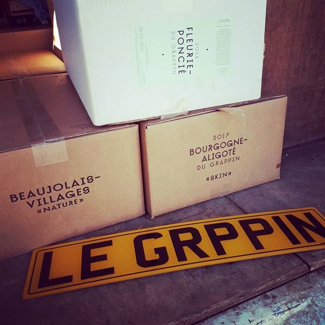 legrappin's tweet photo. Back from Beaune in the early hours, straight to @winecarboot. Woop woop! Today we launch our  Bourgogne-Aligoté «SKIN» and we will have Fleurie-Poncié on pour from magnum to celebrate the vineyard being back for 2018 after being hailed last year. Come p… https://t.co/abMtIjQzfR https://t.co/byI0ZPecd0