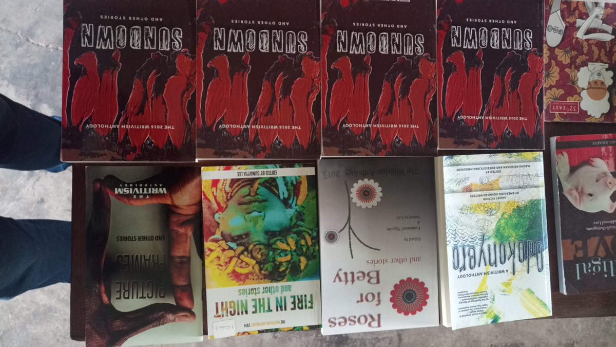 Writivism's tweet photo. It's the final day of the #FemriteLitWeek2018 and the #UgandaBookMarket initiative has been officially launched. We are proudly associated. At 2 pm, we shall have the #Odokonyero book reading and discussion. Fall in and get yourself a copy, or one of our previous anthologies. https://t.co/SM335eUZb0