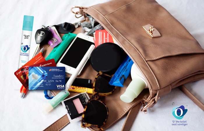oseatsanitizer's tweet photo. 5 Everyday essentials for Women -
Money/credit cards
Healthy Snack
Lip gloss, 
Sanitary Napkin,
@OToiletSeatSanitizer Spray. #otoiletseatsanitizer
#toiletseatsanitizer #totalhygiene #totalprotection #nomorefear #hygiene #health #nomoregerms https://t.co/wsPXWCBsql