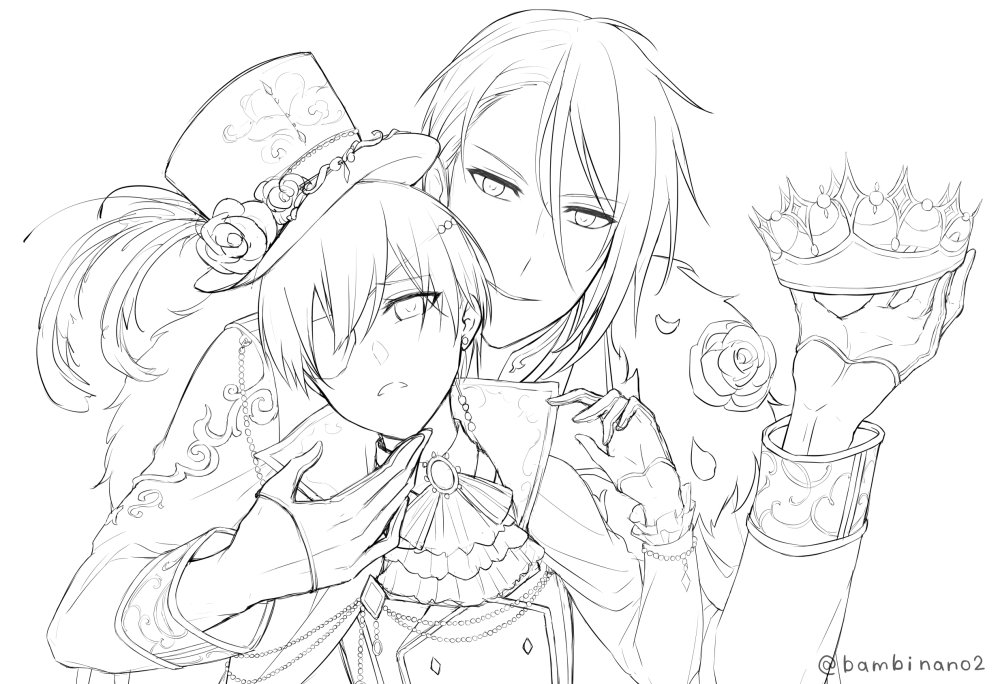 ♕ wip
#夢100 #黒執事 #コラボ 