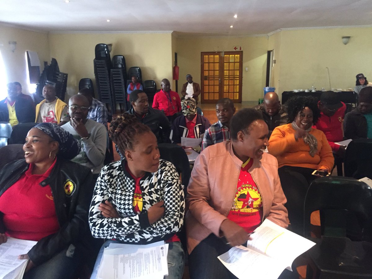 Numsa_Media's tweet photo. The Socialist Revolutionary Workers Party is inducting new members to the party today in Mpumalanga. Forward to Socialism, FORWARD!
#AllPowerToTheWorkingClass 
.@phakxx https://t.co/oKjR2o17ot
