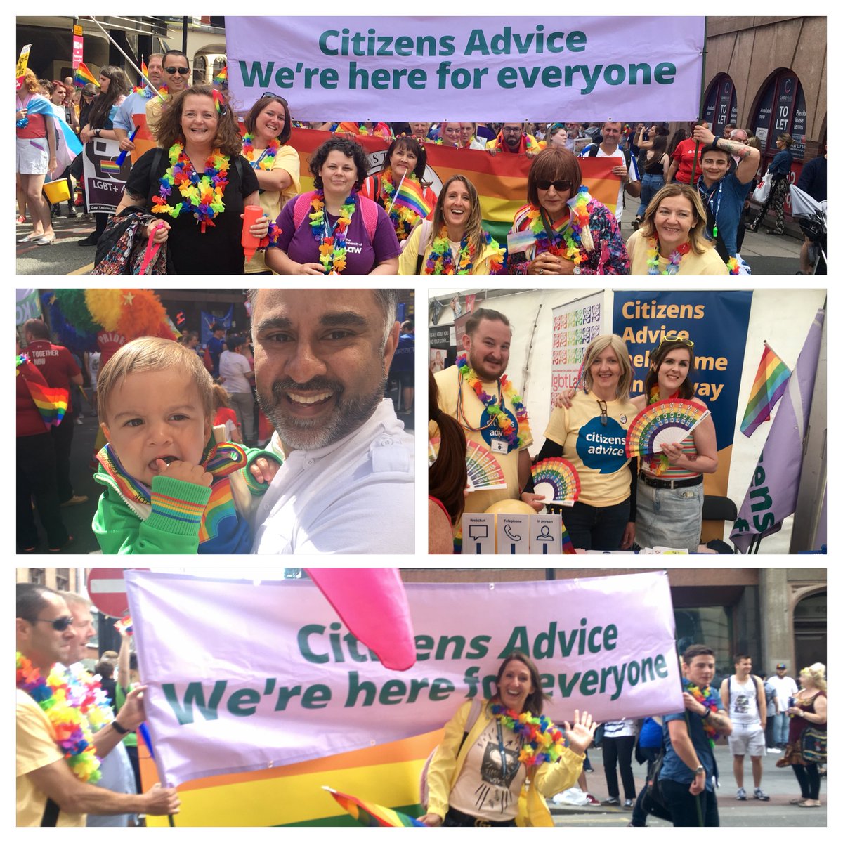 We’re so proud of our team... it’s been a fabulous day at #LiverpoolPride #EqualityForAll Next year we’re going to have an even bigger presence! 😊