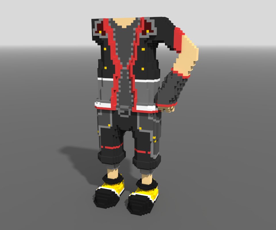 Shiro On Twitter First Arm Done D Magicavoxel Roblox - roblox shiro