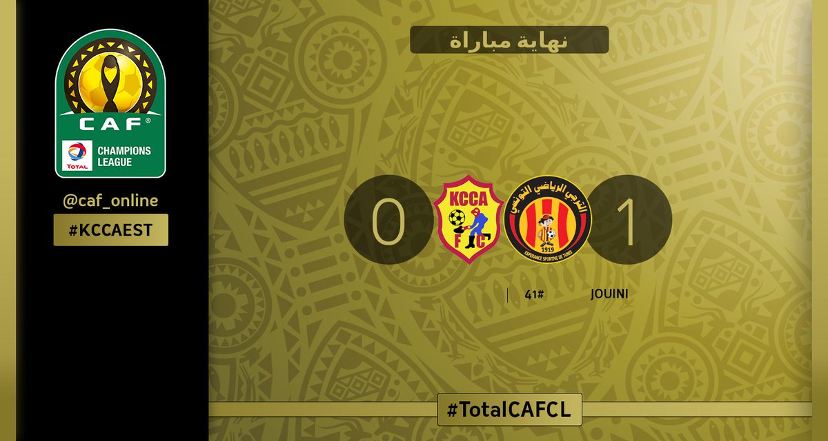 caf_online_AR's tweet photo. نهاية المباراة | #KCCAEST 0-1 #TotalCAFCL https://t.co/GmKCKWyUqd
