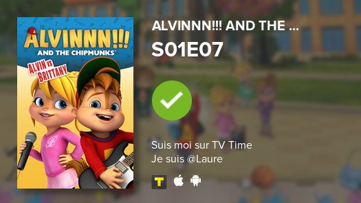 I've just watched episode S01E07 of Alvinnn!!! and T...! #alvinnnandthechipmunks  #tvtime tvtime.com/r/BICW