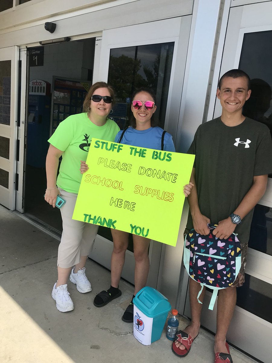 MissShaunda's tweet photo. Thanks, Walmart! #CCEF #StufftheBus https://t.co/dZ5KgYdqbu