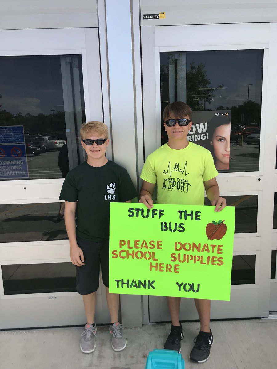 MissShaunda's tweet photo. Thanks, Walmart! #CCEF #StufftheBus https://t.co/dZ5KgYdqbu