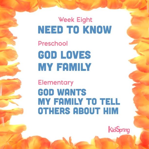 KidSpring's tweet photo. Check out what we’re learning tomorrow for week eight of “Ohana!” #KidSpringIsOhana https://t.co/ZGvN5iFkSg