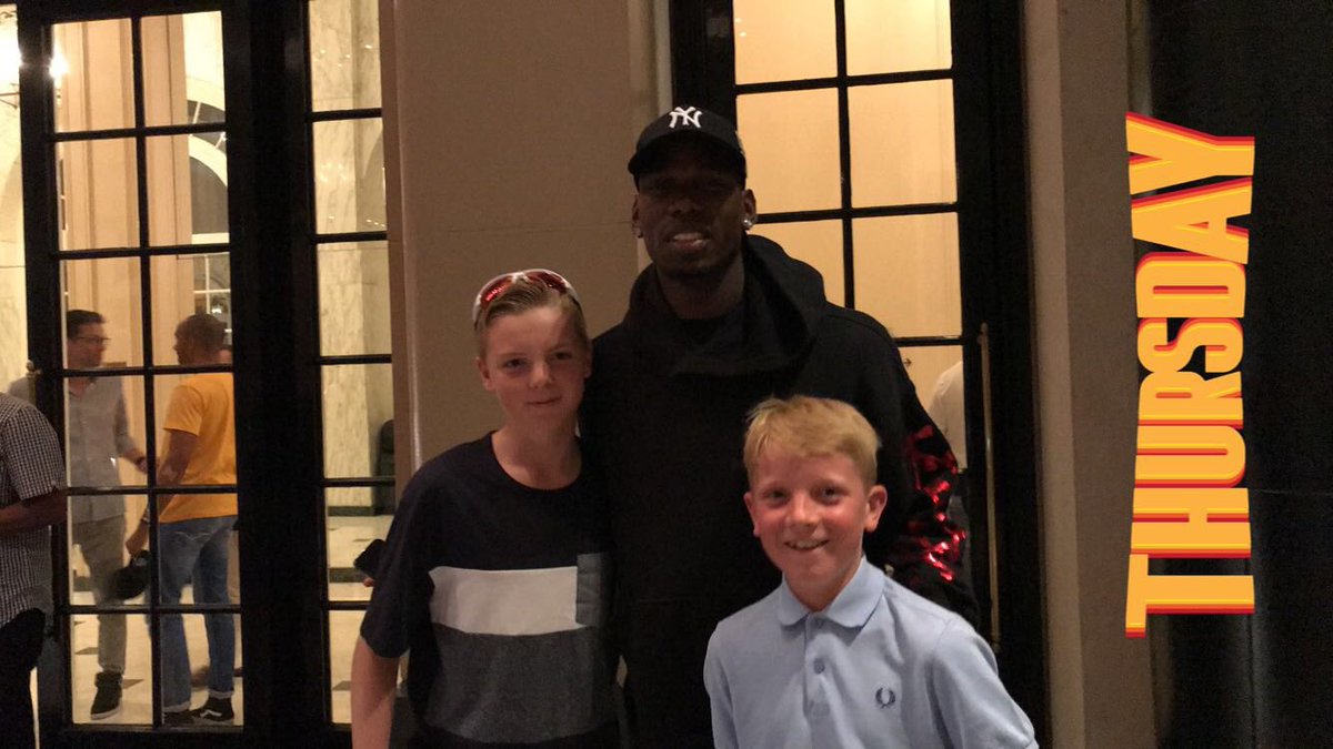 WilsonShirlwb01's tweet photo. TWB meeting his fav footie player in LA  @paulpogba @BeverlyWilshire https://t.co/07X85eUnJP