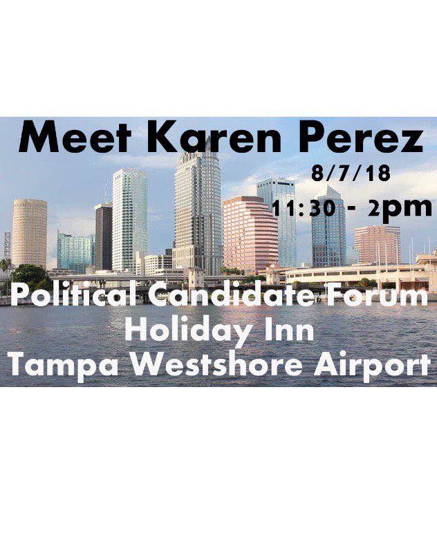KarenPerezTampa's tweet image. Join me to get your VOICE heard! Let’s put a PULSE on TAMPA’S educational issues. #weclimbtogether #solutionsbased