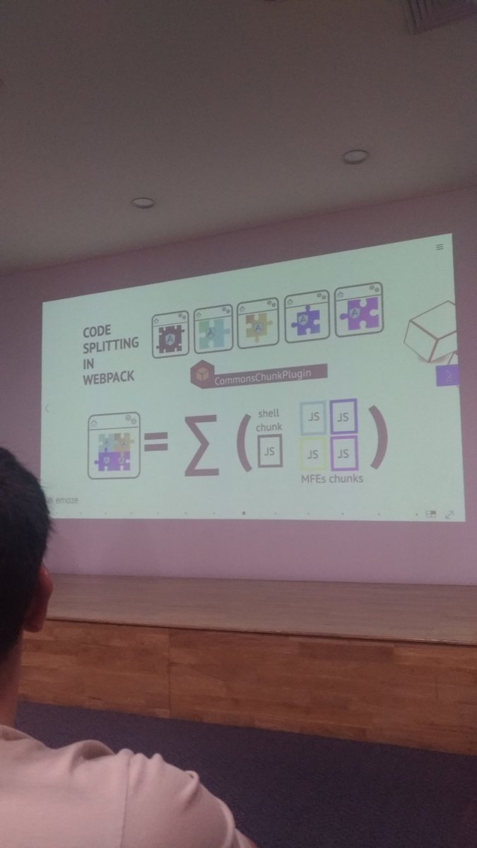 sertrah's tweet photo. Una nota de talk about #microFrontEnd #architecture  🗼#angular  with @sebasmolano 
@AngularMedellin @YuxiGlobal 
Don't create front-end monolithic 🤓 https://t.co/9KGrUtj1Ym