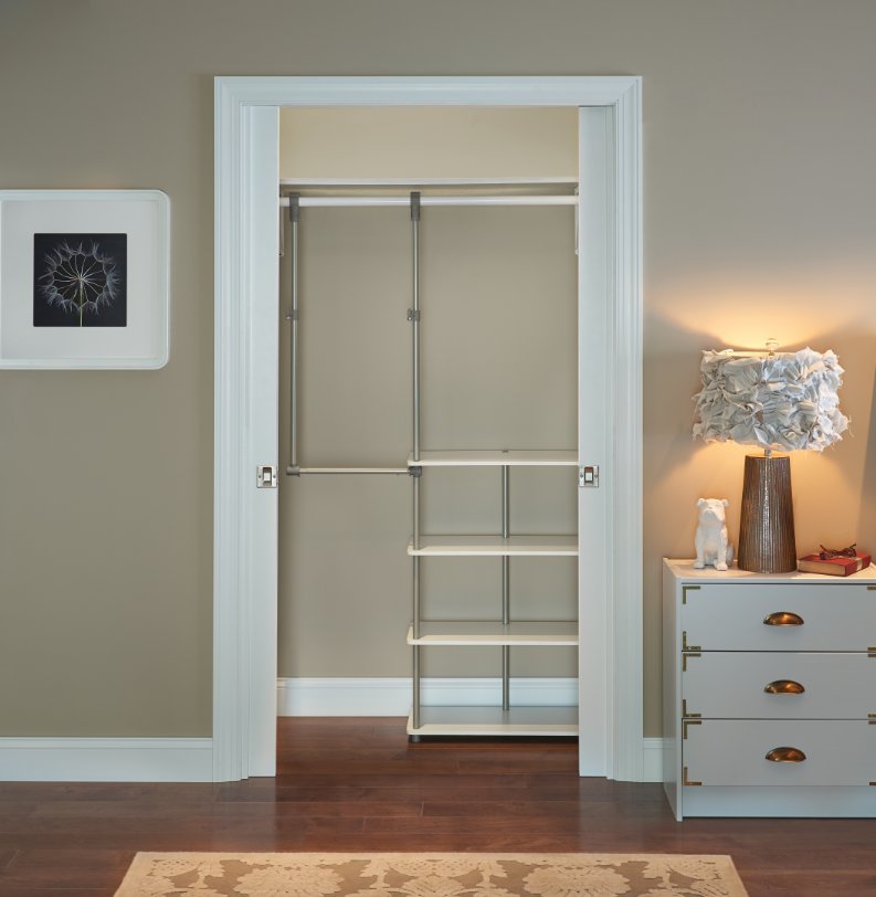 ClosetMaid's tweet image. Let your small closet space reach its full potential with the Closet Maximizer available at @HomeDepot! #SmallCloset #ClosetStorage hubs.ly/H0cY3tQ0