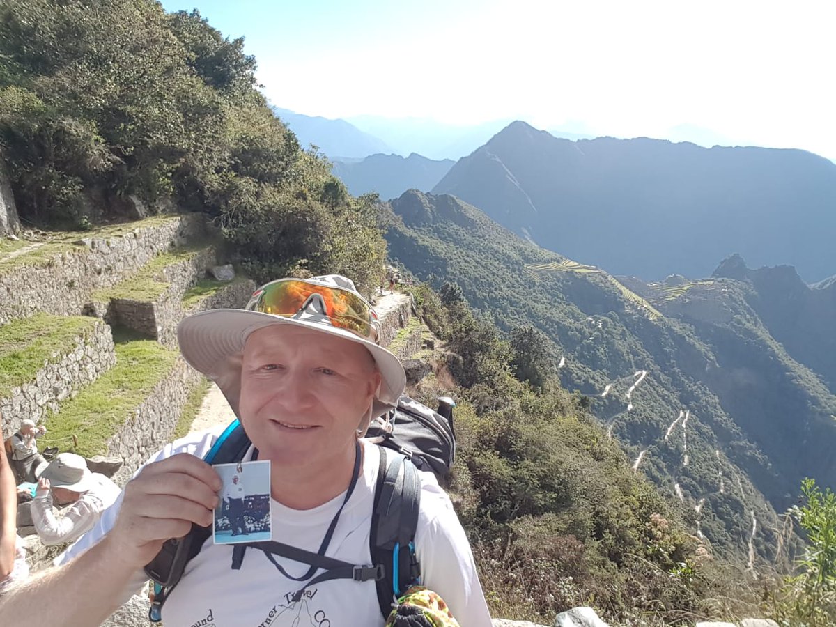3valvePhil's tweet photo. Total and utter respect and love to my bro @pad1966 on climbing to Machu Pichu #mountainman #forgrandad https://t.co/OF9yF85UOV