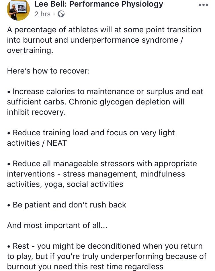 Lee3ell's tweet image. #overtraining #underperformance