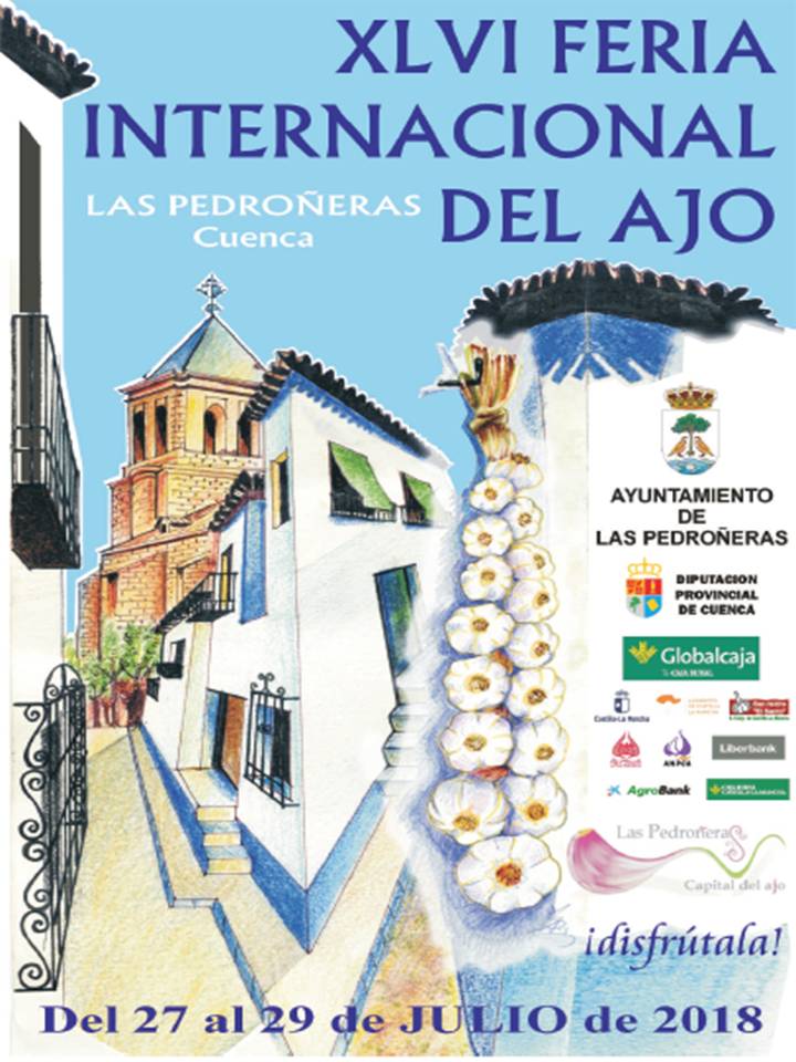 agromap_ing's tweet photo. Hoy nos acercamos a la XLVI edición de la @feriadelajo en #LasPedroñeras   #FIDA2018 #AjoMoradodeLasPedroñeras #ElMejorAjoDelMundo https://t.co/xyCobeMQmm
