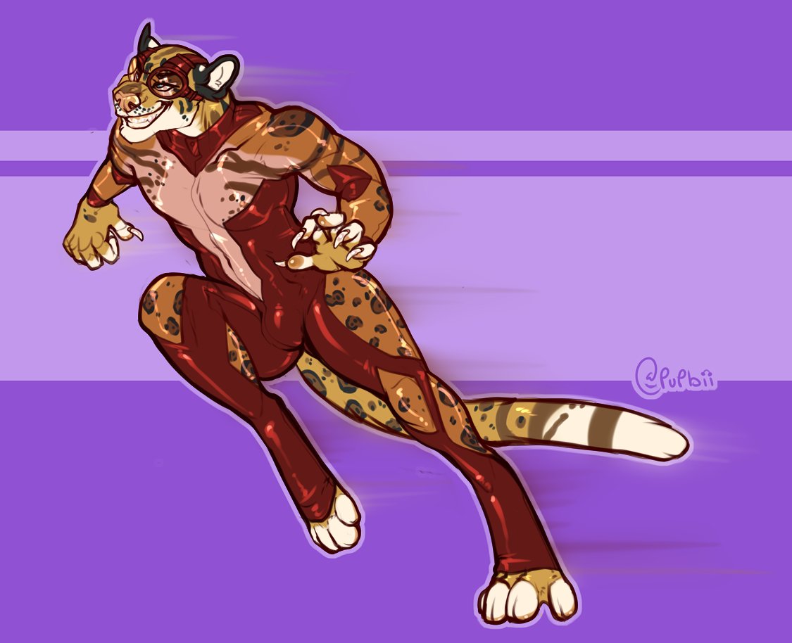 Your favorite #SuperFurs
Ref by <a href="/guttertongue/">guttertongue @ 💙☁️</a>
SFW art by <a href="/SpottyJaguar/">🔞 SpottyJaguar on Bsky</a> and @Renkonnect and <a href="/pupbii/">Roman</a>