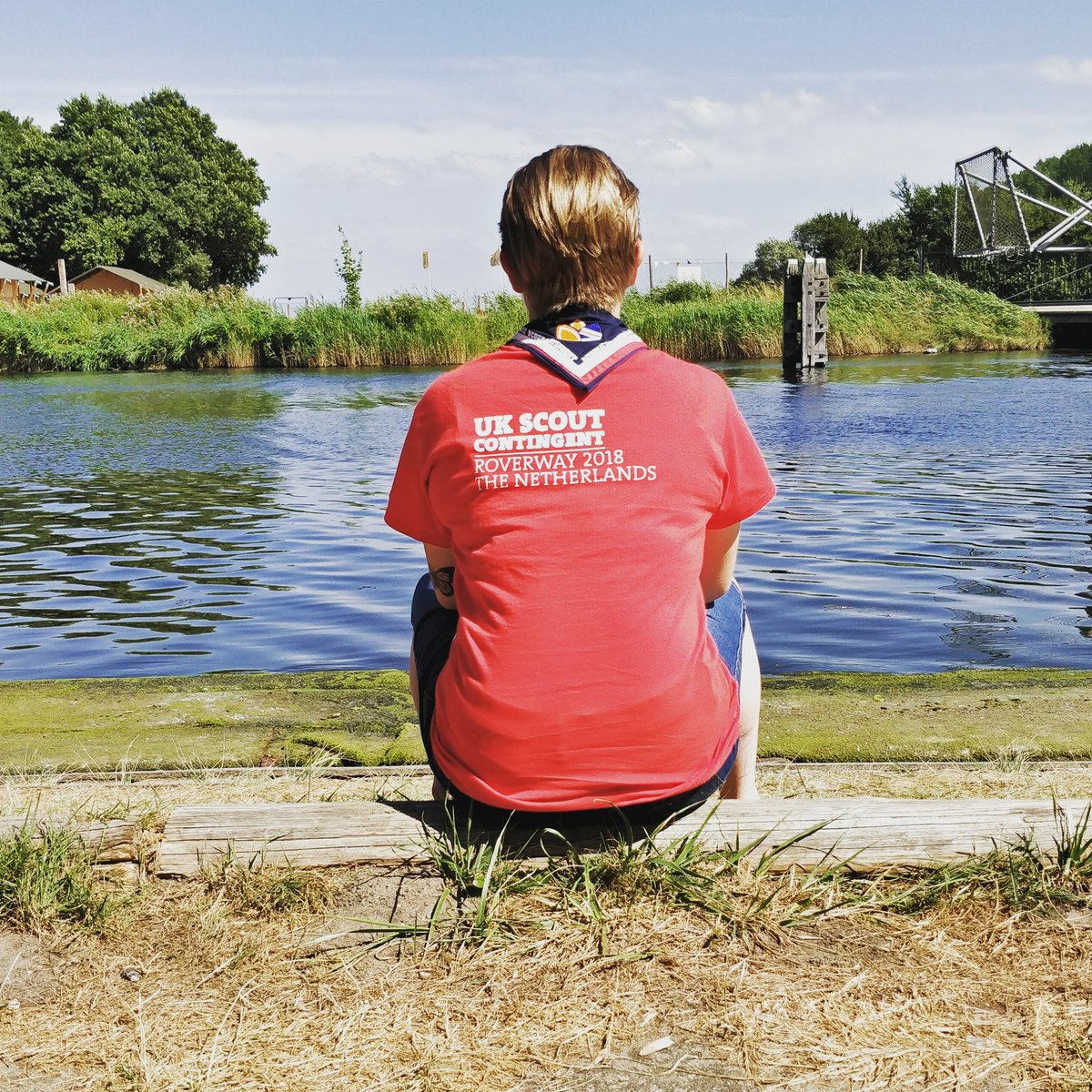 Enjoying the sun and chilling next to a lake 😎🎵🏖️
#RoverwayUK #Roverway2018 <a href="/ukcontingent/">UK Contingent 🇬🇧⚜️</a> #model #poser <a href="/GMEscouts/">GME Scout County</a> <a href="/GMWScouts/">Greater Manchester West Scouts</a> #scouts #livingmybestlife #sunsoutgunsout #mindovermatter #thenetherlands
