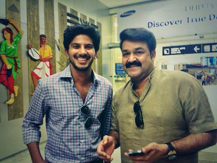 Mohanlal's tweet photo. Happy Birthday Dearest @dulQuer https://t.co/nDLTrWg5RR