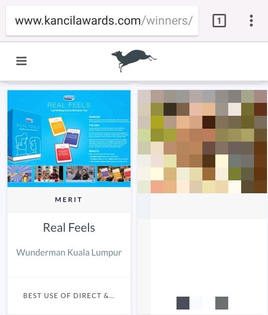 wunthompsonmy's tweet photo. Our #KancilAwards2018 submission received two merits in the categories for BEST DIRECT-LED INTEGRATED CAMPAIGN &amp; BEST USE OF DIRECT &amp; PROMO (PHYSICAL). Thank you for considering us! #durexrealfeel #KancilFestival #KancilAwards #KancilFestival2018 https://t.co/vSB4837mPA