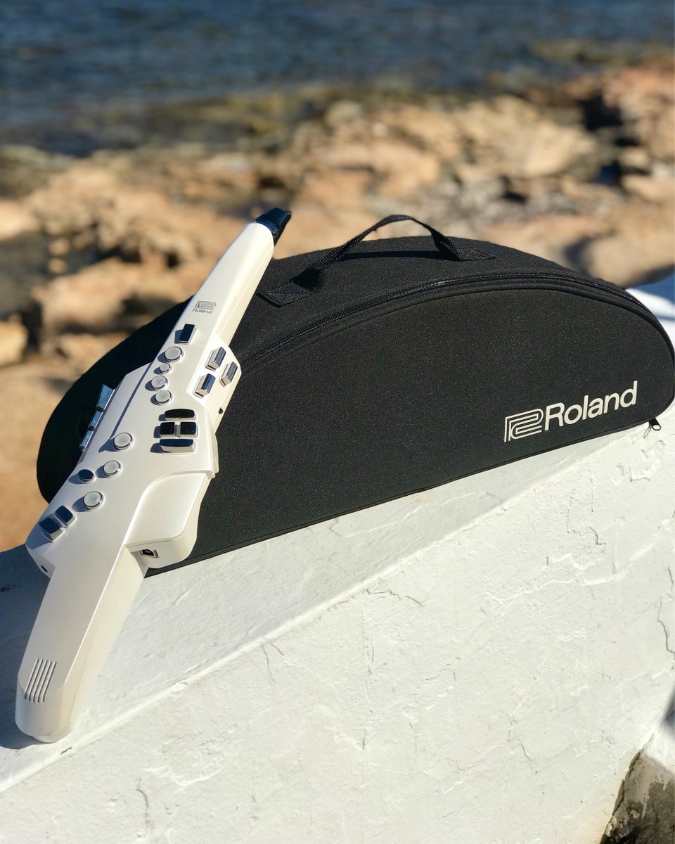 DavidKeiper's tweet photo. Mi nuevo juguetito para este verano, el Aerophone de Roland!! https://t.co/xNNPFz0P47