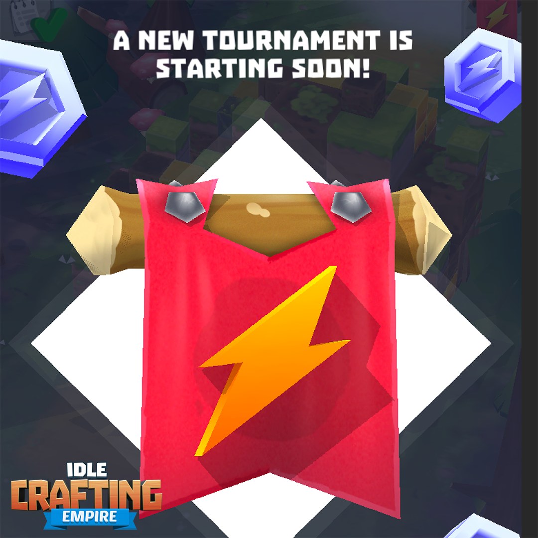 A NEW TOURNAMENT IS STARTING SOON! Join the Resistance and unite with your fellow heroes from all over the world. Collect the most resources to win unique rewards, as well as perks that help you progress faster in the main game! Good luck 🏆