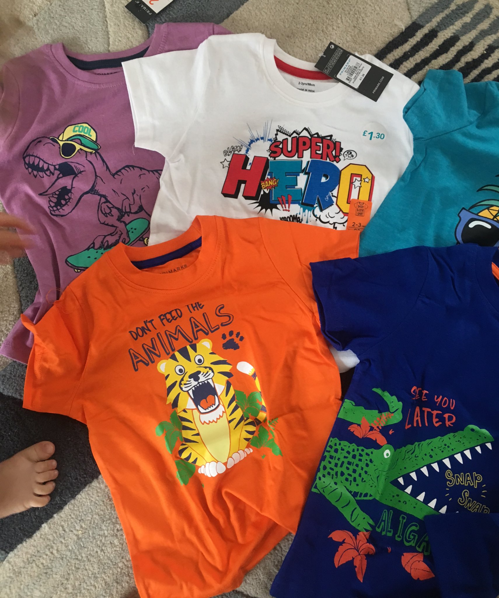 t shirt super heros primark